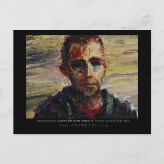 e266 - JUDGING THE SCENE Postcard