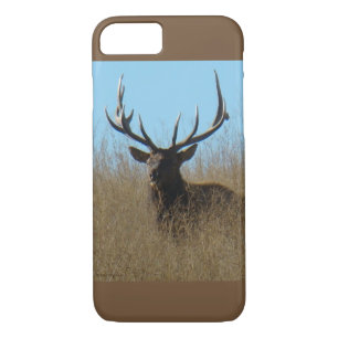 E26 Bull Elk in the Weeds iPhone 8/7 Case