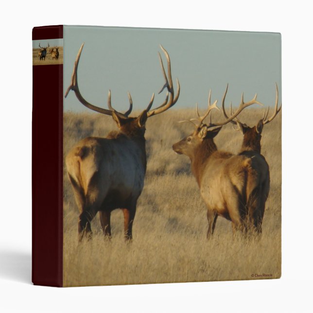 E28 Bull Elk Binder (Front/Spine)