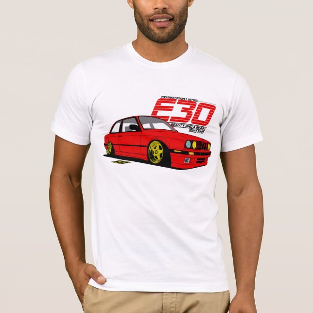 E30 Beast & Beauty T-Shirt (Front)