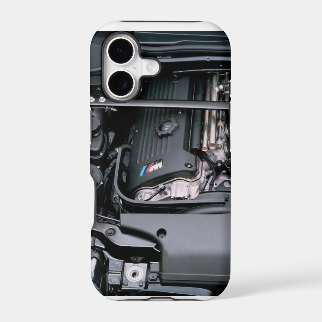 E46 M3 Engine Iphone Case (Back)