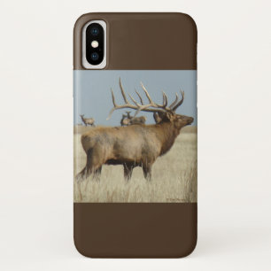 E4 Bull Elk iPhone X Case