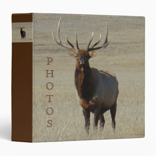 E59 Bull Elk Binder