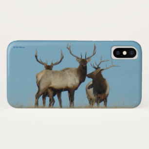 E60 Bull Elk Skylined iPhone X Case
