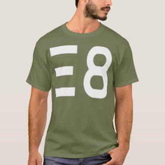 E8 Simulation Theory Quantum Physics Dimensions T-Shirt