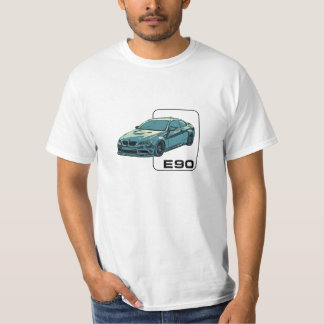 E90 M3 BMW Design - Green T-Shirt
