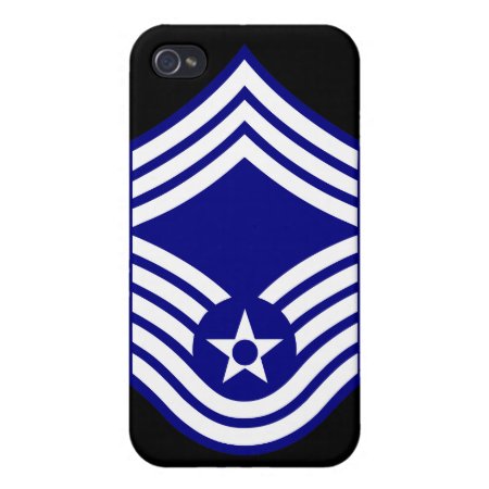 E9 Cmsgt Chief Master Sergeant Usaf Iphone 4 Cover