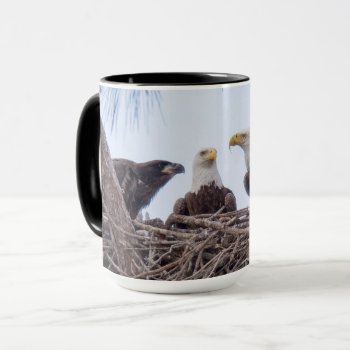 E9 & Family Coffee Mug (various Options Available) by SWFLEagleCam at Zazzle