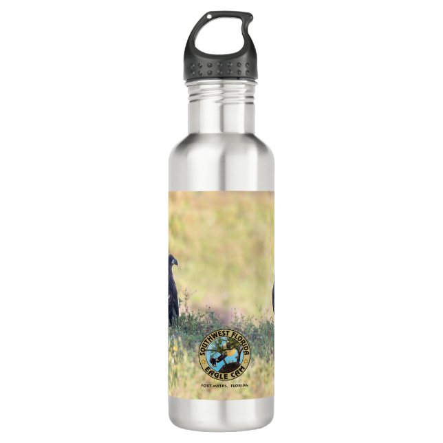 E 12 & E13 SWFL Eagle Cam Drink Bottle (Front)