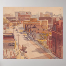E 18th Street Looking South – Hopper Print