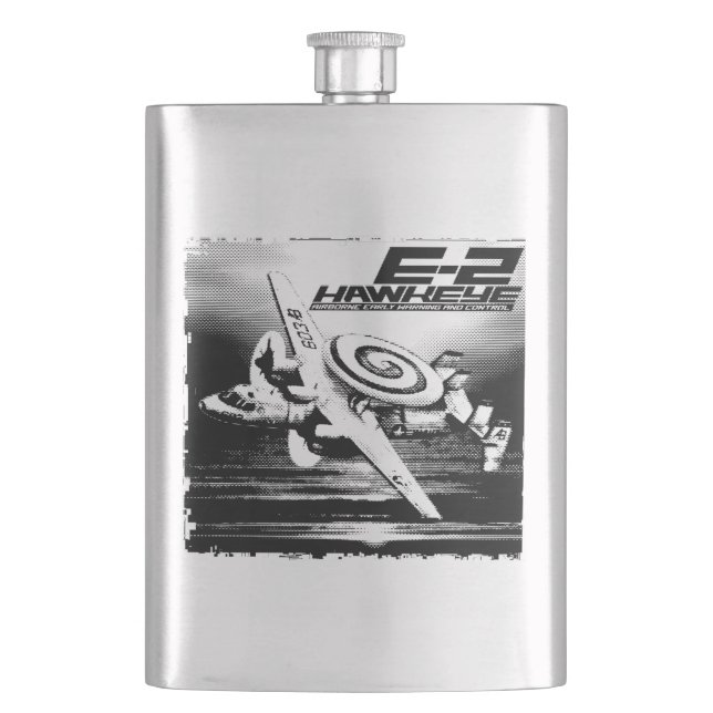 E-2 Hawkeye Flask (Front)