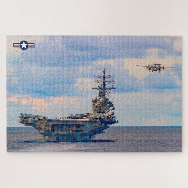 E-2C HAWKEYE (20x30 inches) Jigsaw Puzzle (Horizontal)