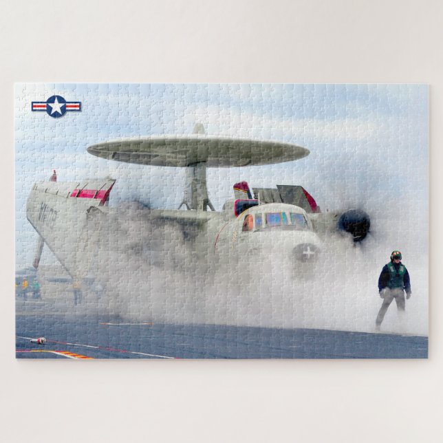 E-2C HAWKEYE (20x30 inches) Jigsaw Puzzle (Horizontal)
