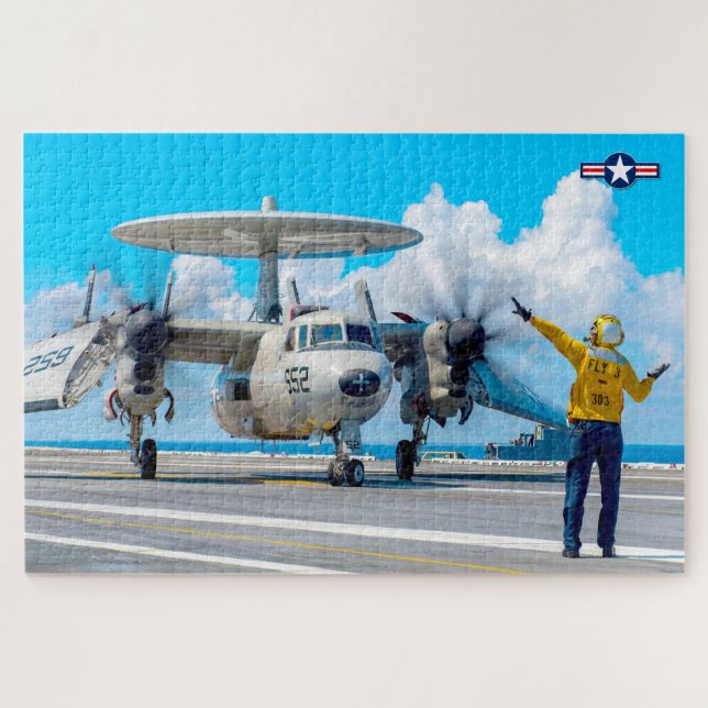 E-2C HAWKEYE (20x30 inches) Jigsaw Puzzle (Horizontal)