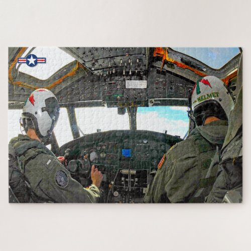 E_2C HAWKEYE COCKPIT 20x30 inches Jigsaw Puzzle