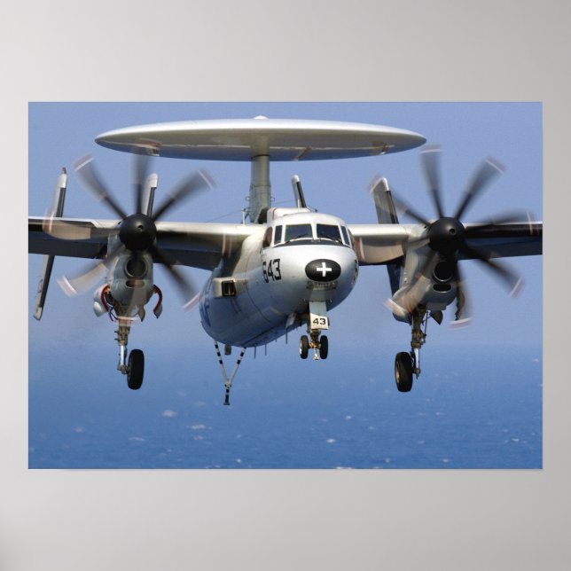 E-2C Hawkeye Poster (Front)