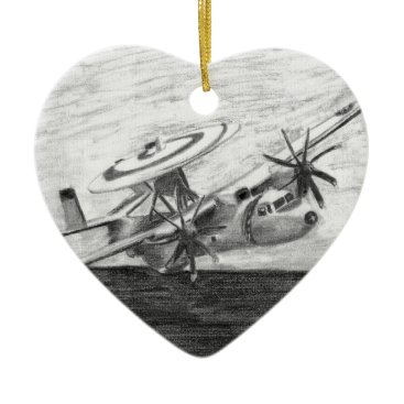 E-2C Hawkeye (Screwtop) Ceramic Ornament E-2C Hawkeye (Screwtop) Ceramic Ornament