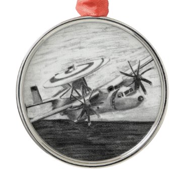E-2C Hawkeye (Screwtop) Metal Ornament E-2C Hawkeye (Screwtop) Metal Ornament