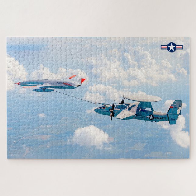 E-2D ADVANCED HAWKEYE (20x30 inches) Jigsaw Puzzle (Horizontal)