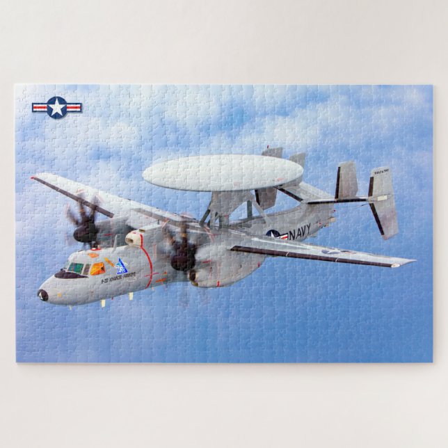 E-2D ADVANCED HAWKEYE (20x30 inches) Jigsaw Puzzle (Horizontal)