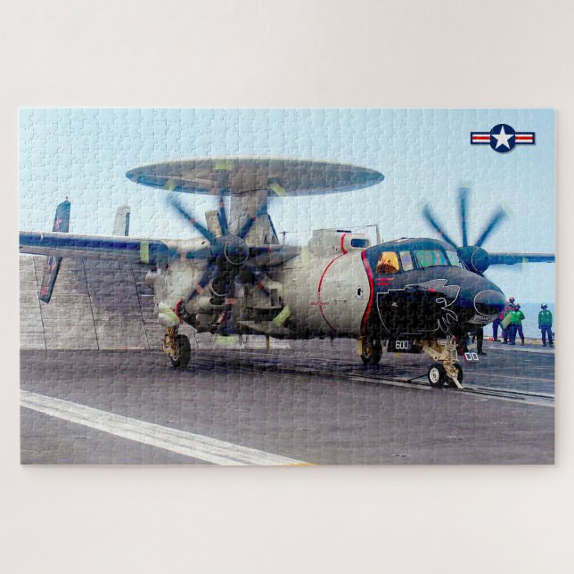 E-2D ADVANCED HAWKEYE (20x30 inches) Jigsaw Puzzle (Horizontal)