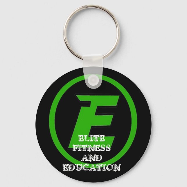 E 33  , ELITE FITNESS  EDUCATION, ELITE FIT... KEYCHAIN (Front)