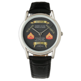 E-4 SEMPER FIDELIS / ALWAYS FAITHFUL WATCH