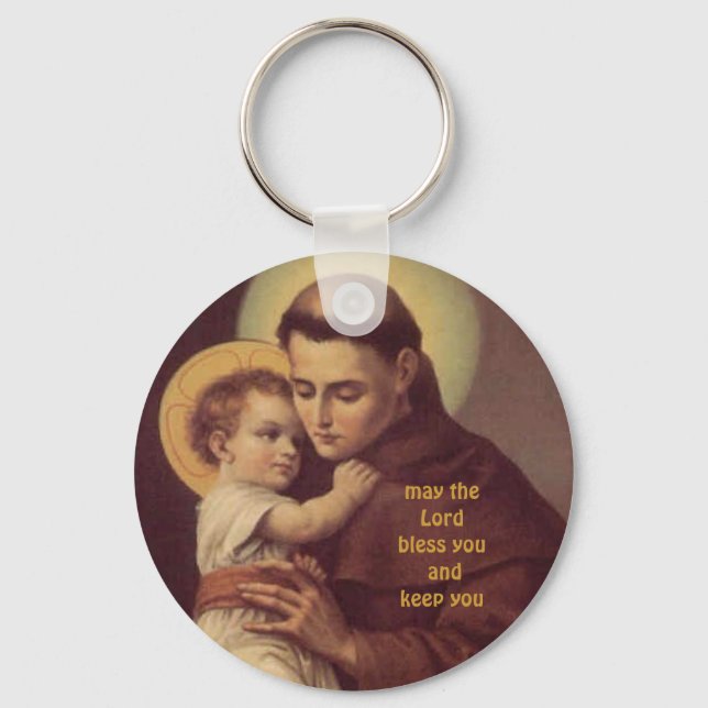 e-4  st. anthony keychain (Front)
