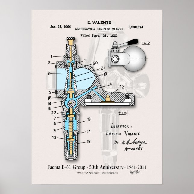 E-61 anniversary poster 18"x24" (Front)