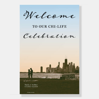 E&A CHI-LIFE Celebration 24x36 Foam Board