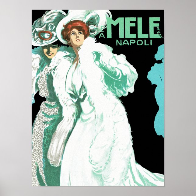 E. A. Mele ~ Women in White Poster (Front)
