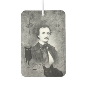 E.A. Poe And The Black Cat Air Freshener