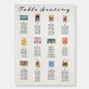 E&A Reception Table Seating 18x24 Foam Board