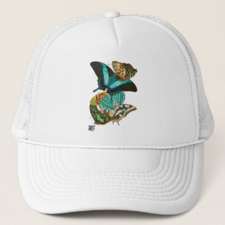 E.A. Séguy Vintage Butterflies Illustration Trucker Hat