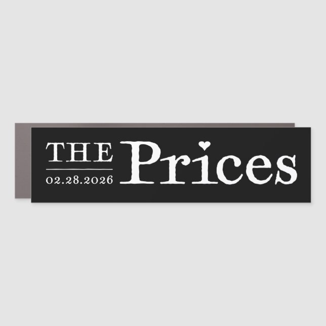 E&A The Prices 11x3 Magnet (Front)