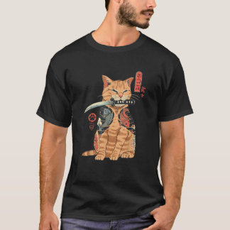 E:\AnhgocUpZZ\Cat Neko Catana Anime Art For Women T-Shirt