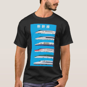 E:\AnhgocUpZZ\Japanese Shinkansen Bullet Trains - T-Shirt