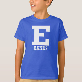 E-Bands Kids Blue Short Sleeve T-Shirt