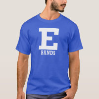 E-Bands Mens Blue Short Sleeve