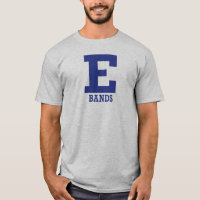 E-Bands Mens Gray Short Sleeve