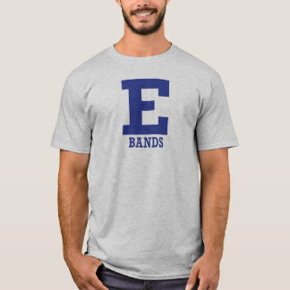 E-Bands Mens Gray Short Sleeve T-Shirt