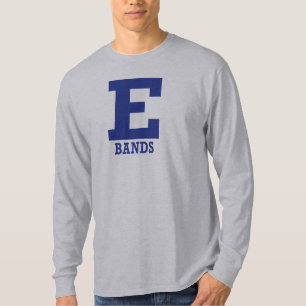 E-Bands Mens/Womens Gray Long Sleeve T-Shirt