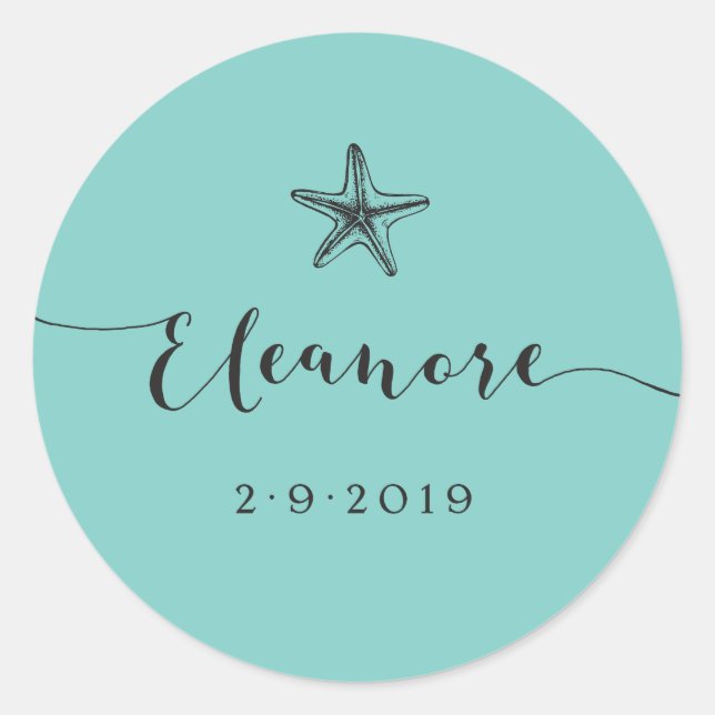 E Bat Mitzvah Sticker (Front)