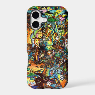 E Bent Psychedelic Art iPhone 17 Case