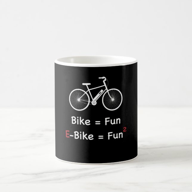E-Bike Bike Fun Bicycle Pedelec Electric Coffee Mug (Center)