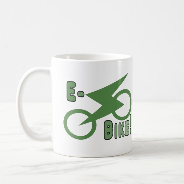 E-Bike! Coffee Mug (Left)