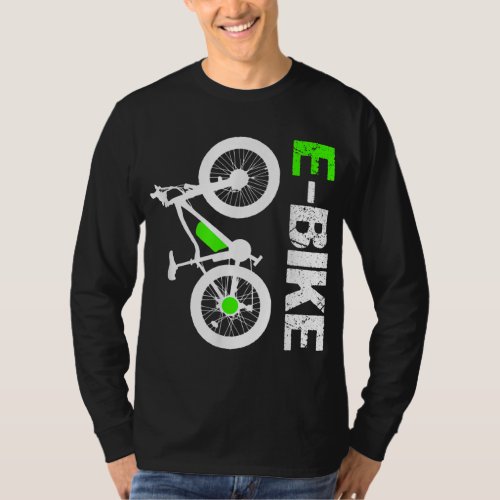 E_Bike _ Cool Electric Bicycle Gift T_Shirt