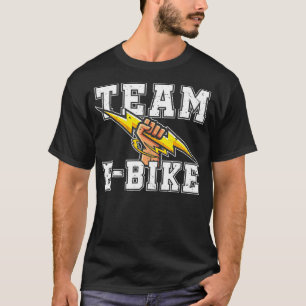 E Bike Cyclist Bike Riding Cycling Biking Bicycle1 T-Shirt