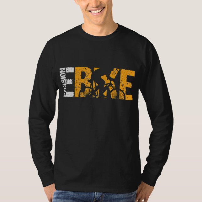 E-Bike Electric Bicycle Pedelec Gift T-Shirt (Front)