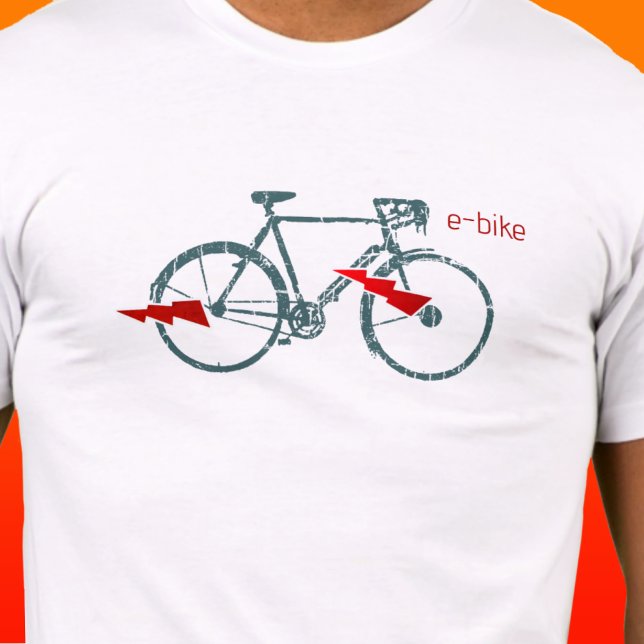 e-bike Electric Bike T-Shirt (Creator Uploaded)